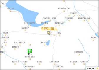 map of Sesvoll