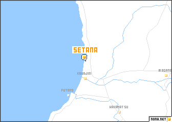 map of Setana