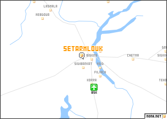 map of Setar Mlouk