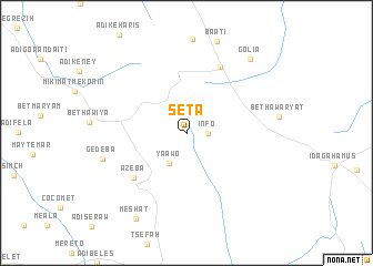 map of Setʼa