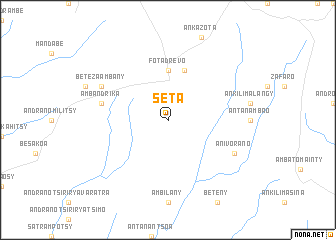 map of Seta