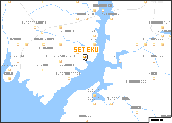map of Seteku