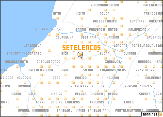 map of Sete Lenços