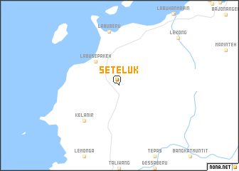 map of Seteluk