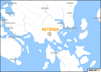 map of Setengh