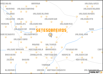 map of Sete Sobreiros