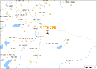 map of Setharo
