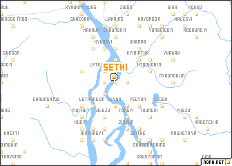 map of Sethi