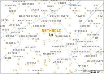 map of Sethwāla