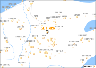 map of Setiara