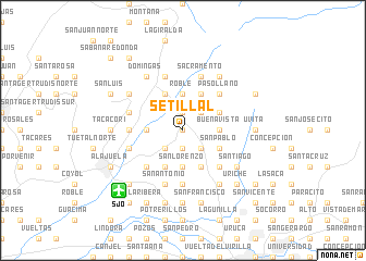 map of Setillal