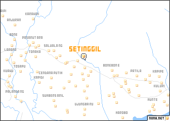 map of Setinggil