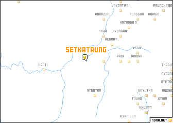 map of Setkataung