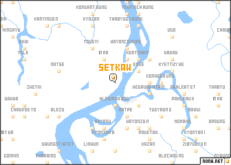 map of Setkaw