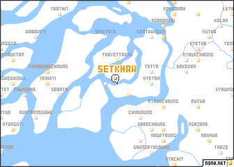 map of Setkhaw