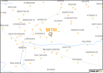 map of Setki