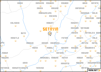 map of Setnyin