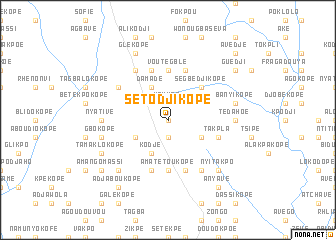 map of Sétodji Kopé