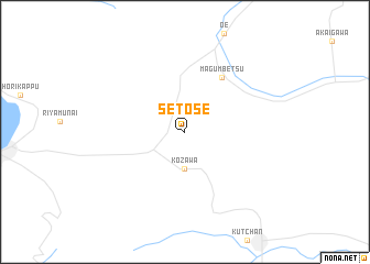 map of Setose