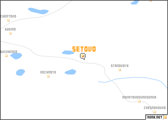 map of Setovo