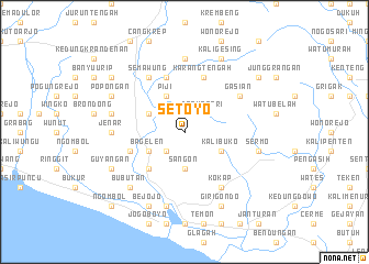 map of Setoyo