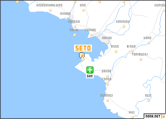 map of Seto