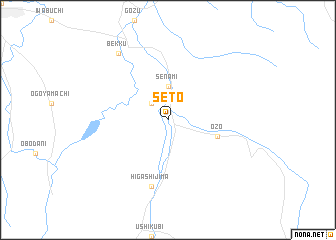 map of Seto