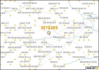 map of Setques