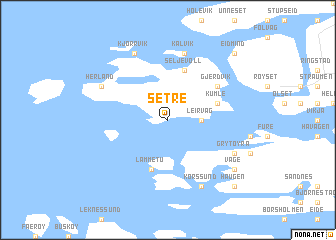 map of Setre