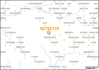 map of Setsetyo