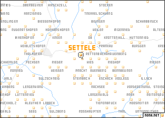 map of Settele