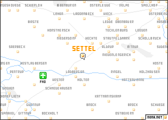 map of Settel