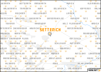 map of Setterich