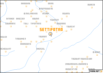 map of Setti Fatma