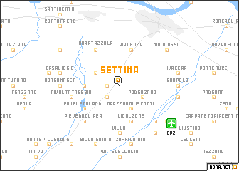 map of Settima