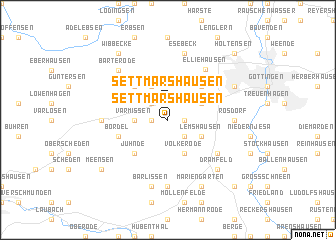 map of Settmarshausen