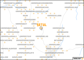 map of Setul