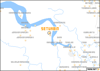 map of Setumbin