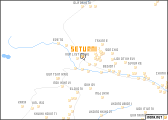 map of Setʼurni