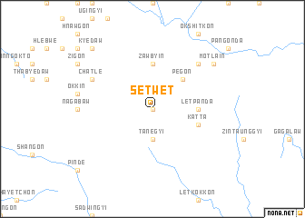 map of Setwet