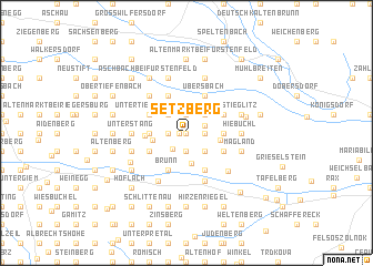 map of Setzberg