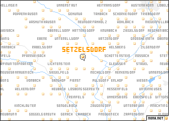 map of Setzelsdorf