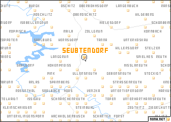 map of Seubtendorf