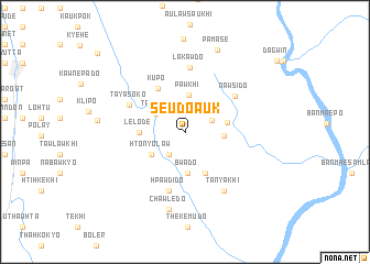 map of Seudo Auk