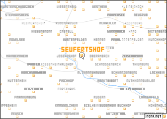map of Seufertshof