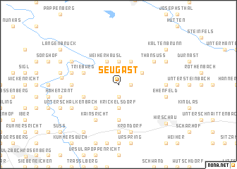 map of Seugast