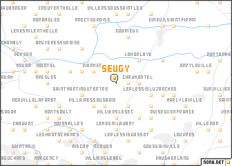 map of Seugy