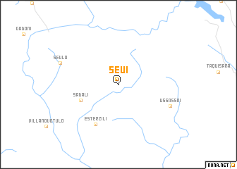map of Seui