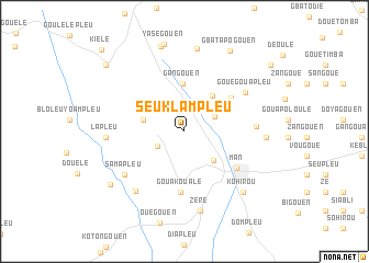 map of Seuklampleu