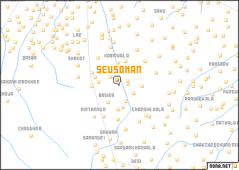 map of Seu Somān